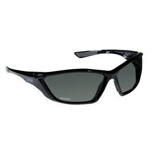 Ochranné okuliare SWAT Bollé® – Dymovo sivé polarizované, Čierna (Farba: Čierna, Šošovky: Dymovo sivé polarizované)