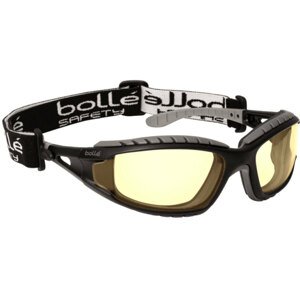 Ochranné okuliare Tracker Bollé® – Žlté, Čierna (Farba: Čierna, Šošovky: Žlté)