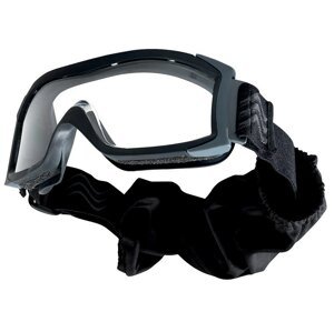 Ochranné okuliare X1000 Bollé® – Číre, Čierna (Farba: Čierna, Šošovky: Číre)