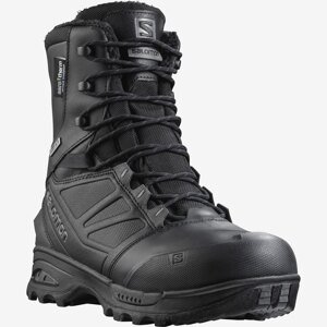Topánky Salomon® Toundra Forces CSWP - čierne (Veľkosť: 13,5)