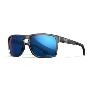 Slnečné okuliare Founder Captivate Wiley X® – Captivate™ modré polarizované mirror, Sivá (Farba: Sivá, Šošovky: Captivate™ modré polarizované mirror)