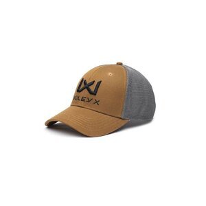 Šiltovka Trucker Cap Logo WX WileyX® – čierna, Tan/Grey (Farba: Tan/Grey, Varianta: čierna)