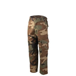 Detské nohavice US BDU Mil-Tec® – US woodland (Farba: US woodland, Veľkosť: S)