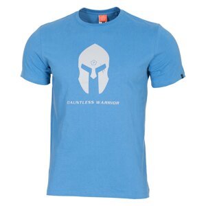 Pánske tričko Spartan helmet Pentagon® – Paific Blue (Farba: Paific Blue, Veľkosť: M)