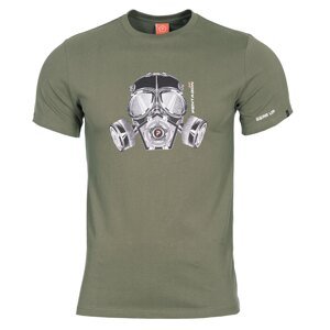 Pánske tričko Gas mask Pentagon® – Olive Green  (Farba: Olive Green , Veľkosť: M)