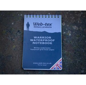 Vodovzdorný zápisník Warrior Web-Tex®