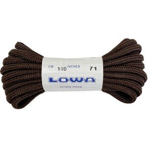 Šnúrky Lowa® 180 cm - hnedé (Farba: Dark Brown, Varianta: 180 cm)