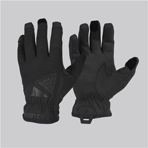 Strelecké rukavice DIRECT Action® Light - čierne (Farba: Čierna, Veľkosť: M)