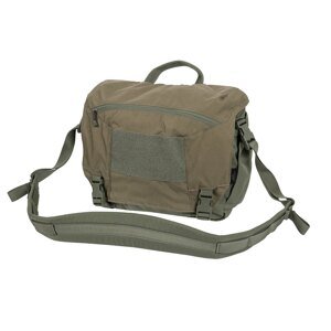 Taška cez rameno Helikon-Tex® Urban Courier Bag Medium® Cordura® - coyote-zelená (Farba: Coyote / Adaptive Green)
