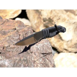 Nôž s pevnou čepeľou ANV® P100 - Dark Grey (Farba: Dark Grey, Varianta: Sivá čepeľ – Stone Wash)