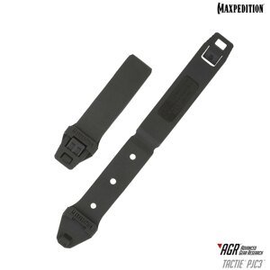 Připojovací pásky TacTie Clips Maxpedition® PJC3 6 ks – Černá (Farba: Čierna)