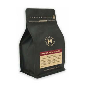 Zrnková káva Papua new Guinea Sigri Meleme Pražírna® – Čierna (Farba: Čierna)