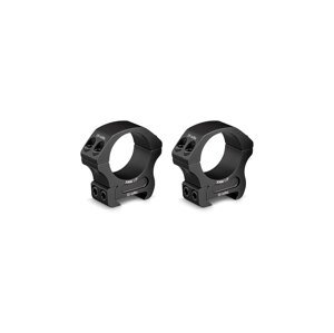 Montážne krúžky na puškohľad Pro Ring 30 mm Low 0.90" Vortex® – Čierna (Farba: Čierna)
