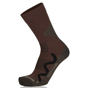 Ponožky 3 Season Pro Lowa® – Dark Brown (Farba: Dark Brown, Veľkosť: 37-38)
