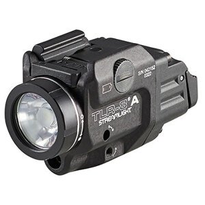 Zbraňové LED svietidlo TLR-8A / červený laser Streamlight® – Čierna (Farba: Čierna)