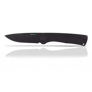 Zatvárací nôž Z200 G10 Liner Lock ANV® - farba rukoväte: čierna, DLC čierna čepeľ (Farba: Čierna, Varianta: Čierna čepeľ - DLC)