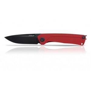 Zatvárací nôž Z200 G10 Liner Lock ANV® - farba rukoväte: červená, DLC čierna čepeľ (Farba: Červená, Varianta: Čierna čepeľ - DLC)