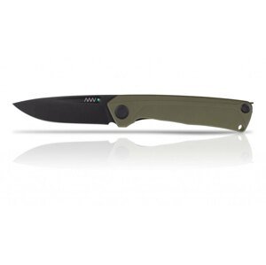 Zatvárací nôž Z200 G10 Liner Lock ANV® - farba rukoväte: Olive Green, DLC čierna čepeľ (Farba: Olive Green , Varianta: Čierna čepeľ - DLC)