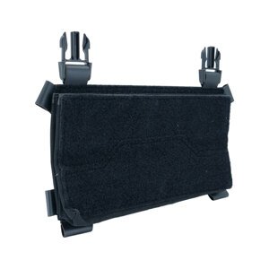 Predný panel Double Front Flap 3.0 Husar® – Čierna (Farba: Čierna)