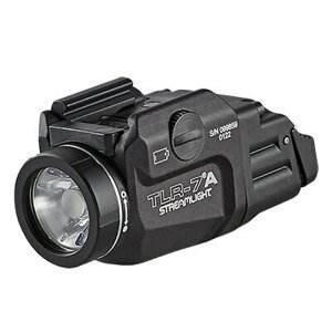 Zbraňová LED svítilna TLR-7A s inovovanými spínači Streamlight® – Černá (Farba: Čierna)