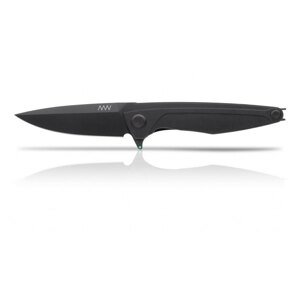 Zatvárací nôž ANV® Z300 G10 Liner Lock - Čierna rukoväť, čierna čepeľ - DLC (Farba: Čierna, Varianta: Čierna čepeľ - DLC)