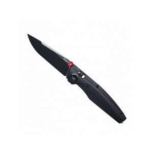 Zatvárací nôž EDC A100 ANV®, oceľ Elmax® (Farba: Čierna, Varianta: Čierna čepeľ - DLC)