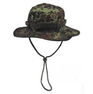 Klobúk MFH® US GI Bush Hat Rip Stop - flecktarn (Farba: Flectarn, Veľkosť: L)