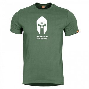 Pánske tričko Spartan helmet Pentagon® – Olive Green  (Farba: Olive Green , Veľkosť: 3XL)