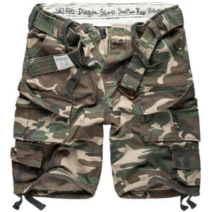 Krátke nohavice RAW VINTAGE SURPLUS® Division Shorts - woodland (Farba: US woodland, Veľkosť: M)