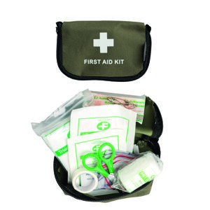 Vojenská sada prvej pomoci, malá Mil-Tec® – Olive Green  (Farba: Olive Green )
