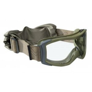 Ochranné okuliare X1000 Bollé® – Číre, Zelená (Farba: Zelená, Šošovky: Číre)