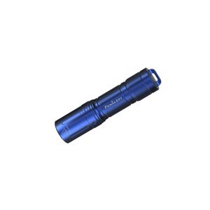 Vrecková baterka E01 V2.0 / 100 lm Fenix® – Modrá (Farba: Modrá)