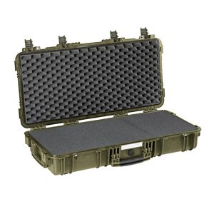 Odolný vodotesný kufor 7814 Explorer Cases® / s penou – Zelená (Farba: Zelená)