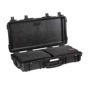 Odolný vodotesný kufor 7814 Explorer Cases® / s puzdrom – Čierna (Farba: Čierna)