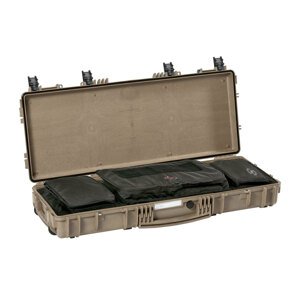 Odolný vodotesný kufor 9413 Explorer Cases® / s puzdrom – Piesková (Farba: Piesková)