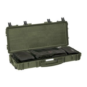 Odolný vodotesný kufor 9413 Explorer Cases® / s puzdrom – Zelená (Farba: Zelená)