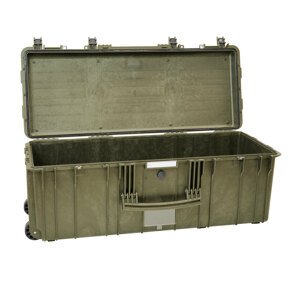Odolný vodotesný kufor 9433 Explorer Cases® / bez peny – Zelená (Farba: Zelená)